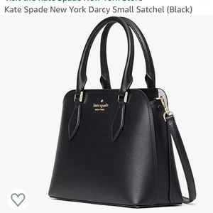 Black Kate Spade small Darcy satchel